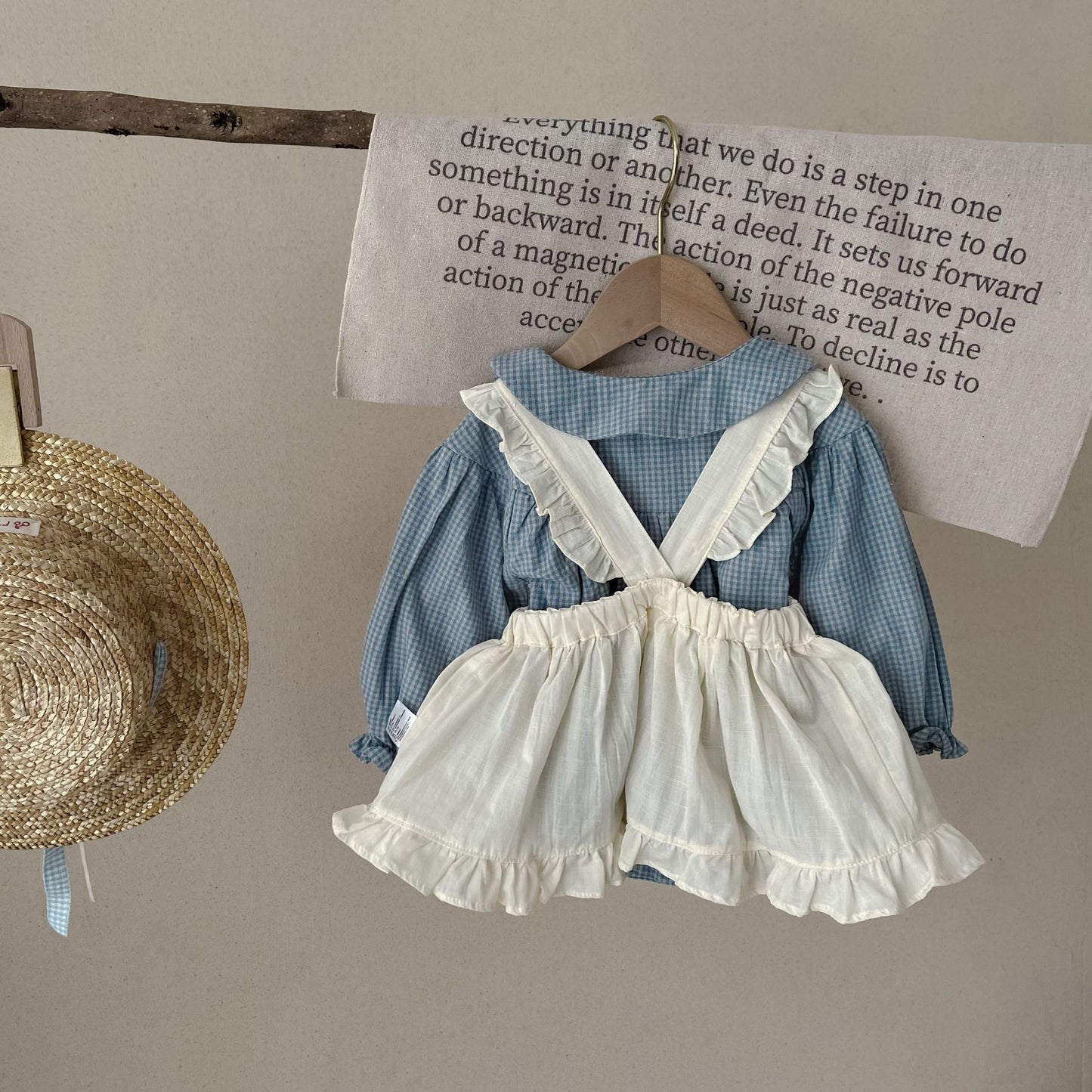 Charming Cotton Jumpsuit & Skirt for Girls