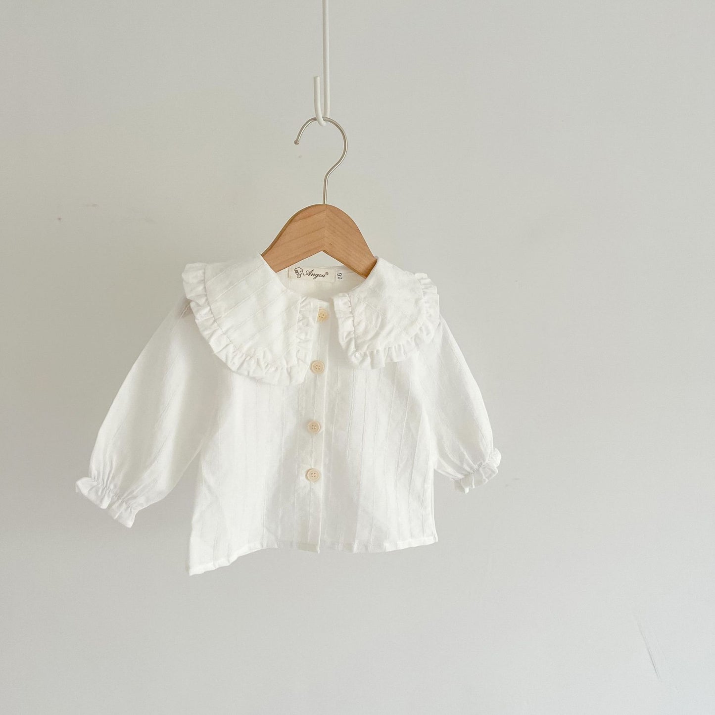 Charming Cotton Suspender Pants Set for Baby Girls