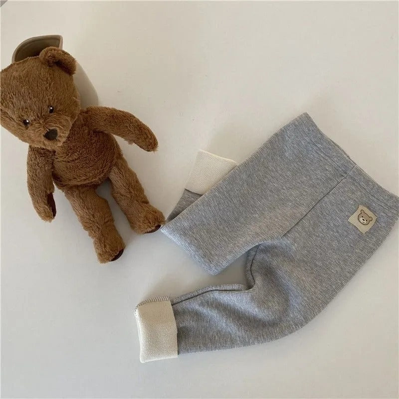 Cozy & Stylish Winter High-Waist Trousers for Kids