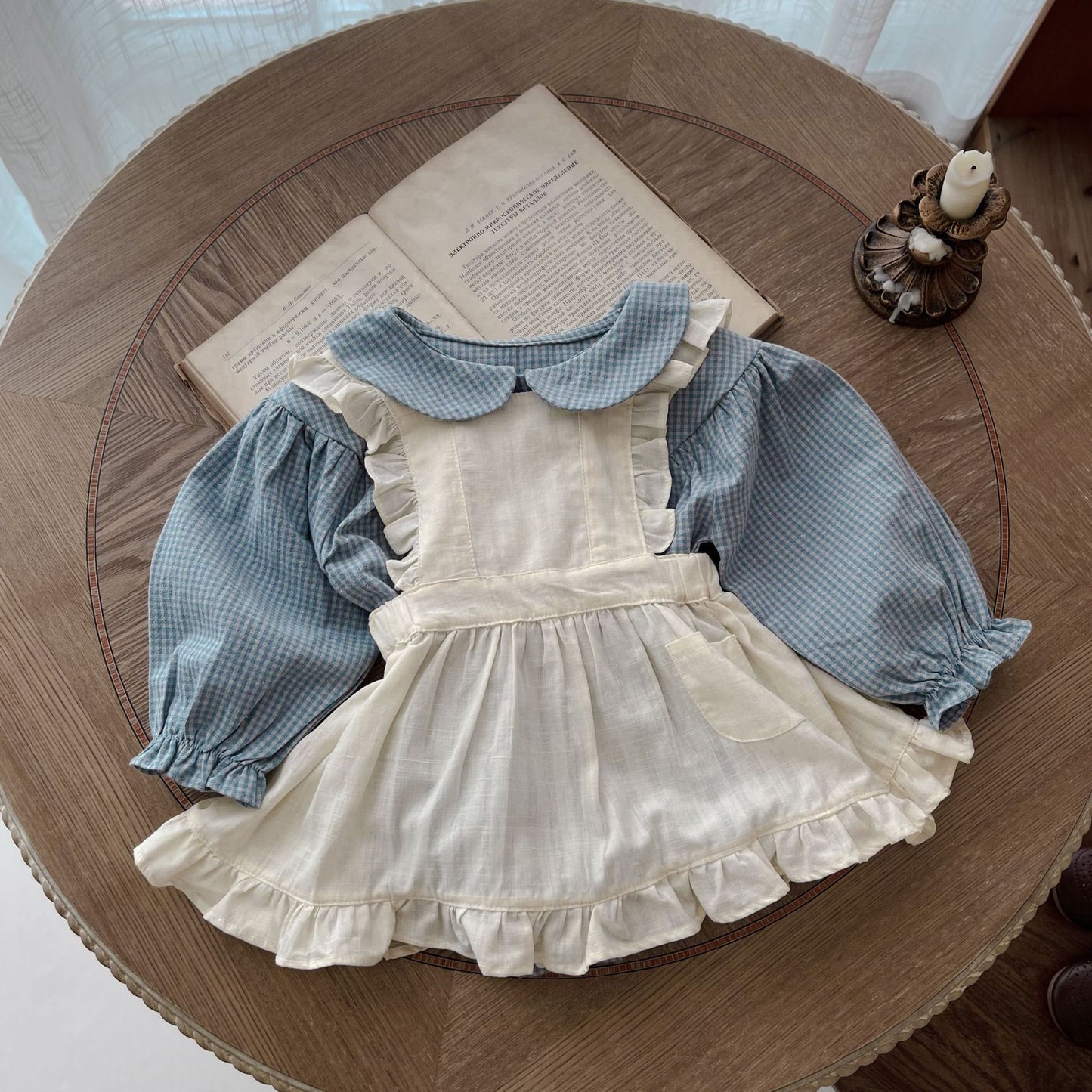 Charming Cotton Jumpsuit & Skirt for Girls