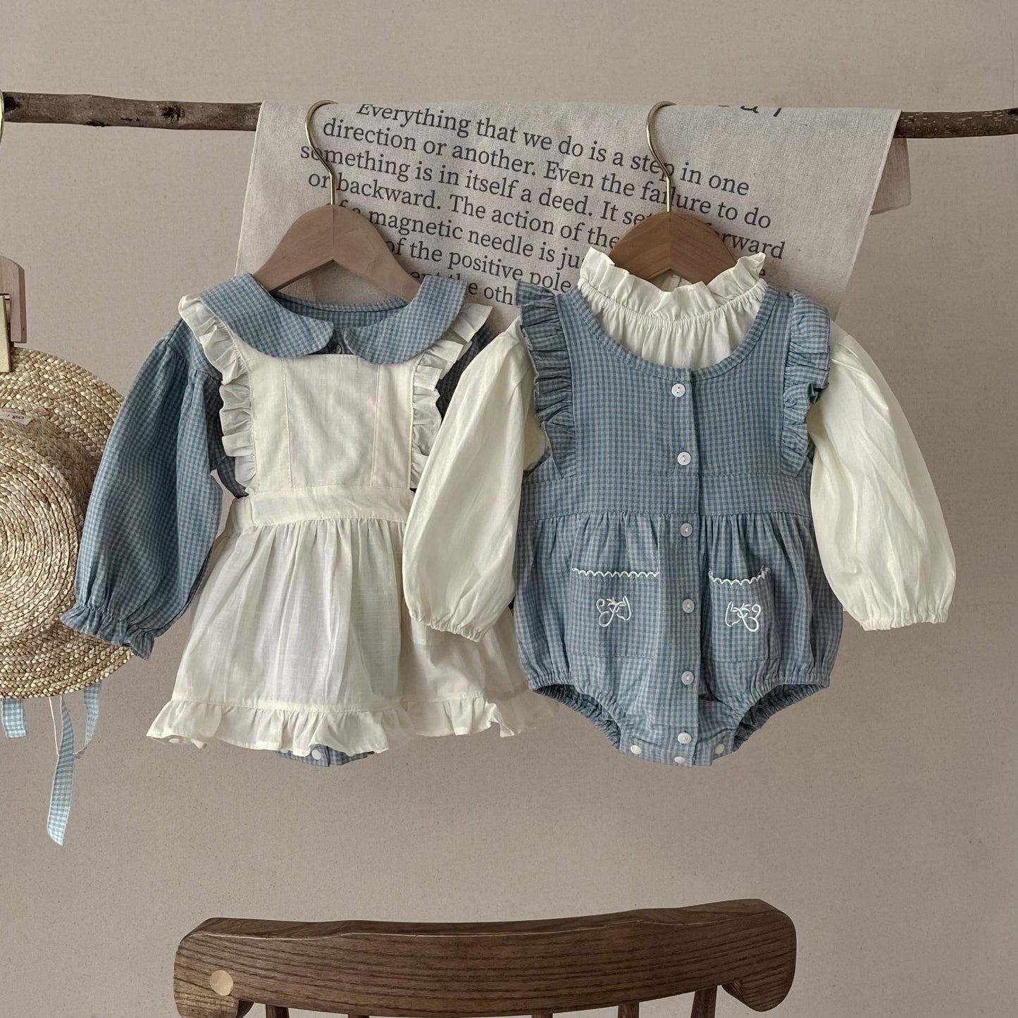 Charming Cotton Jumpsuit & Skirt for Girls
