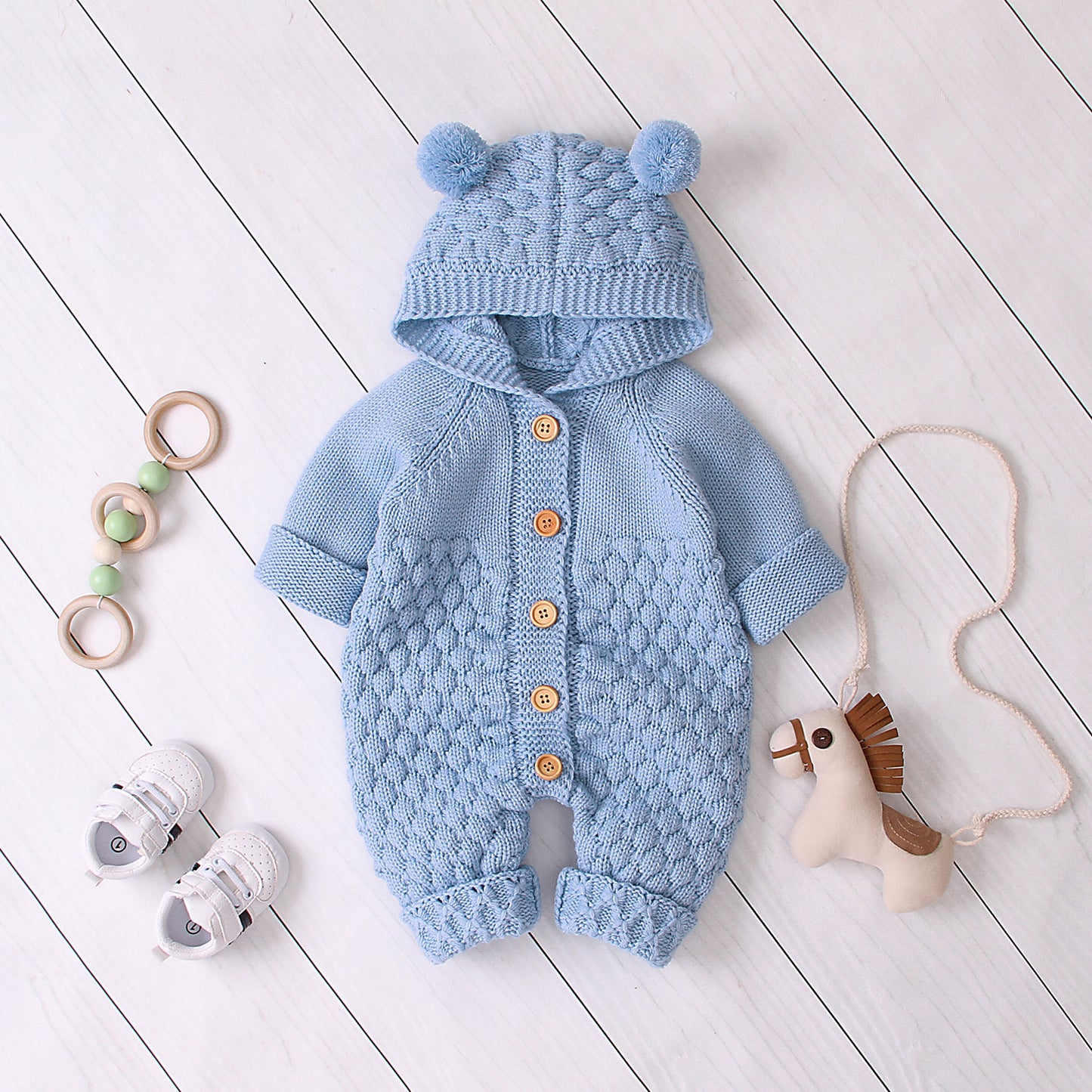 Cozy & Stylish Unisex Knitted Hoodie