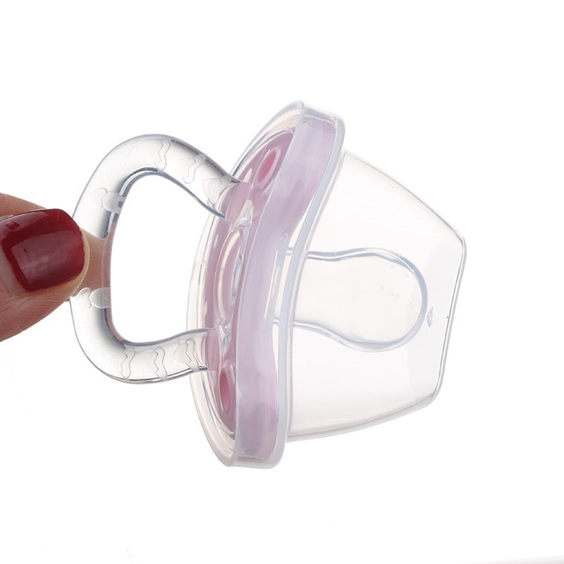Safe & Comfortable Full Silica Gel Pacifier for Babies