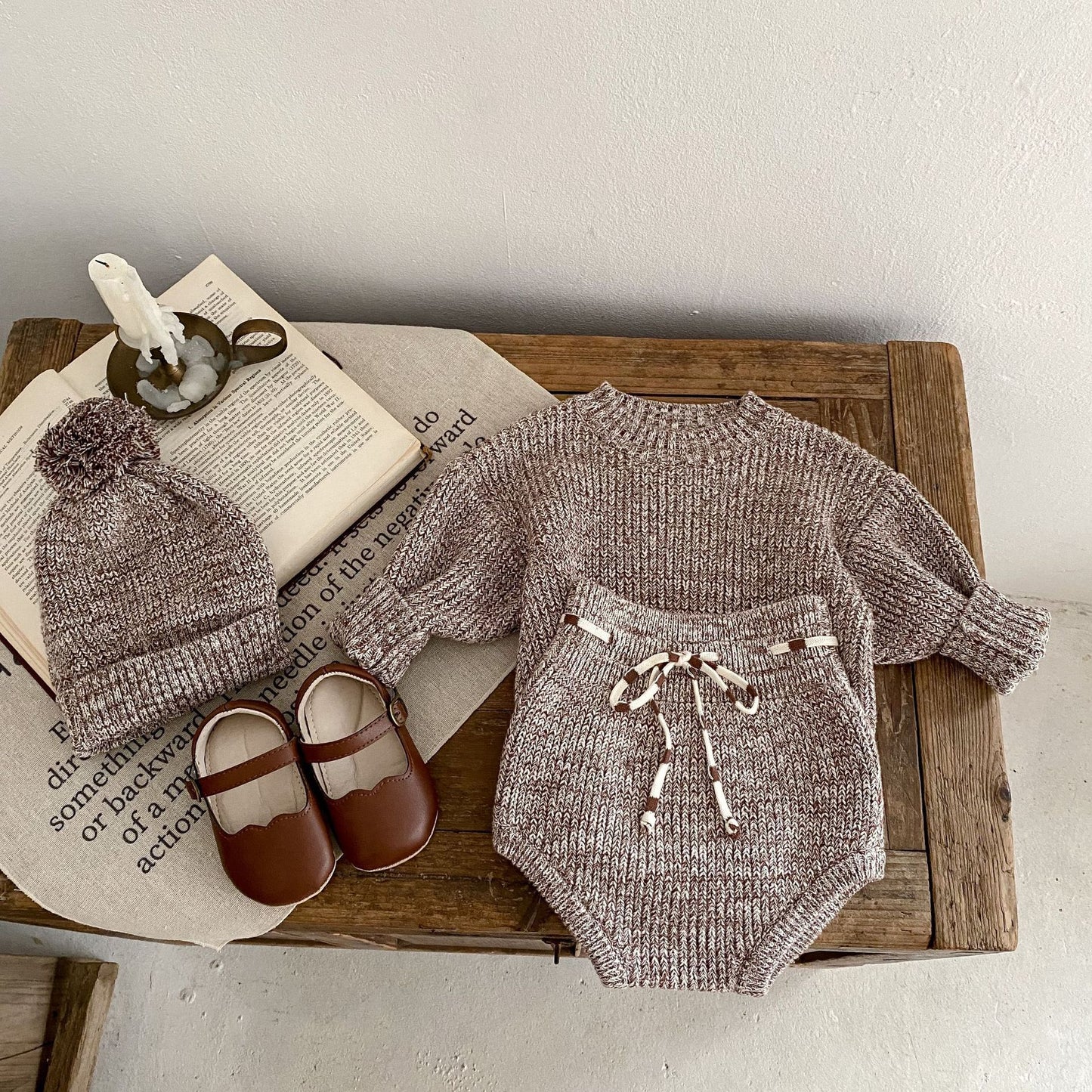 Adorable 3-Piece Cotton Suit Set for Girls