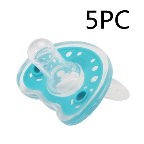Safe & Comfortable Full Silica Gel Pacifier for Babies