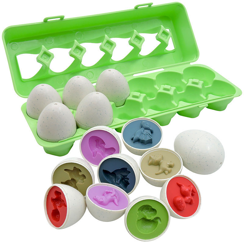Fun & Educational Shape-Matching Egg Toy for Kids