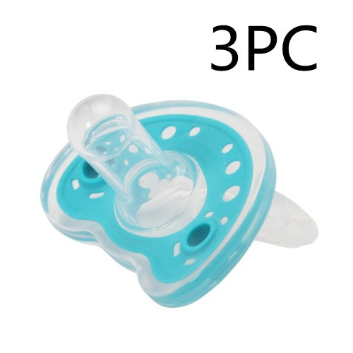 Safe & Comfortable Full Silica Gel Pacifier for Babies