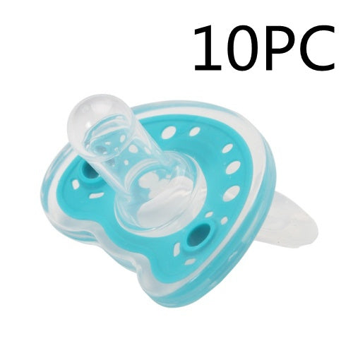 Safe & Comfortable Full Silica Gel Pacifier for Babies