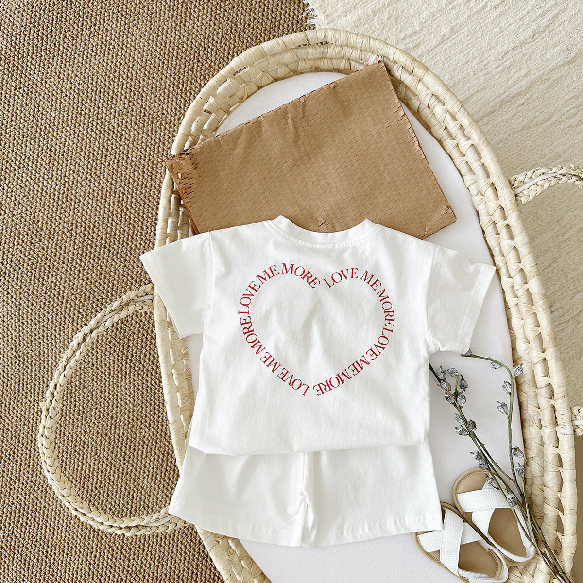 Cute & Comfortable Plaid Two-Piece Set for Babies & Toddlers