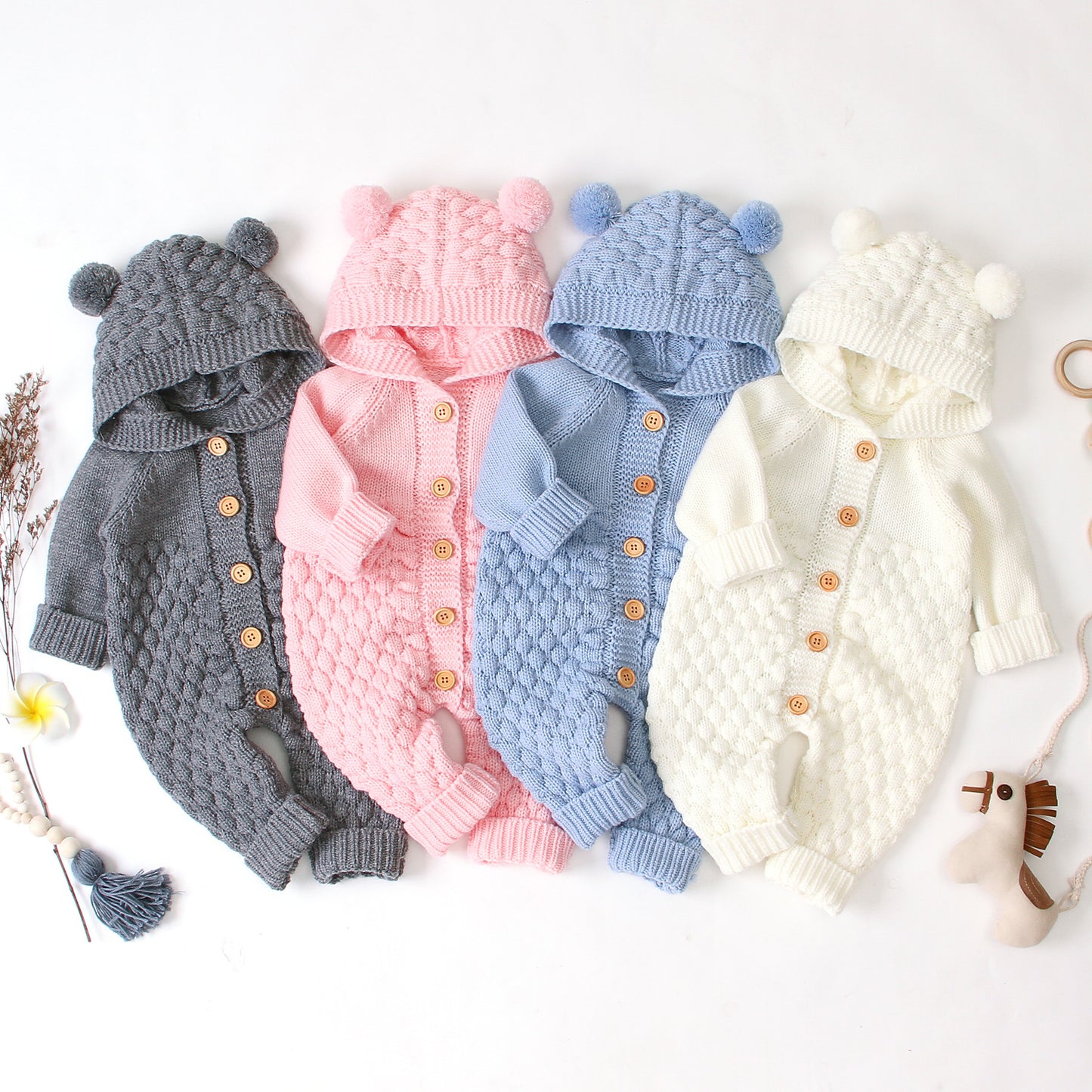 Cozy & Stylish Unisex Knitted Hoodie