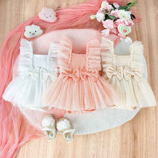 Cute & Comfortable Baby Girl Triangle Jumpsuit