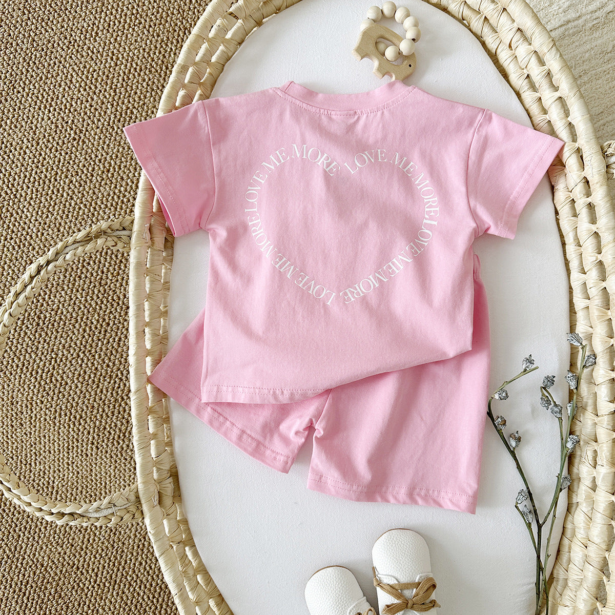 Cute & Comfortable Plaid Two-Piece Set for Babies & Toddlers
