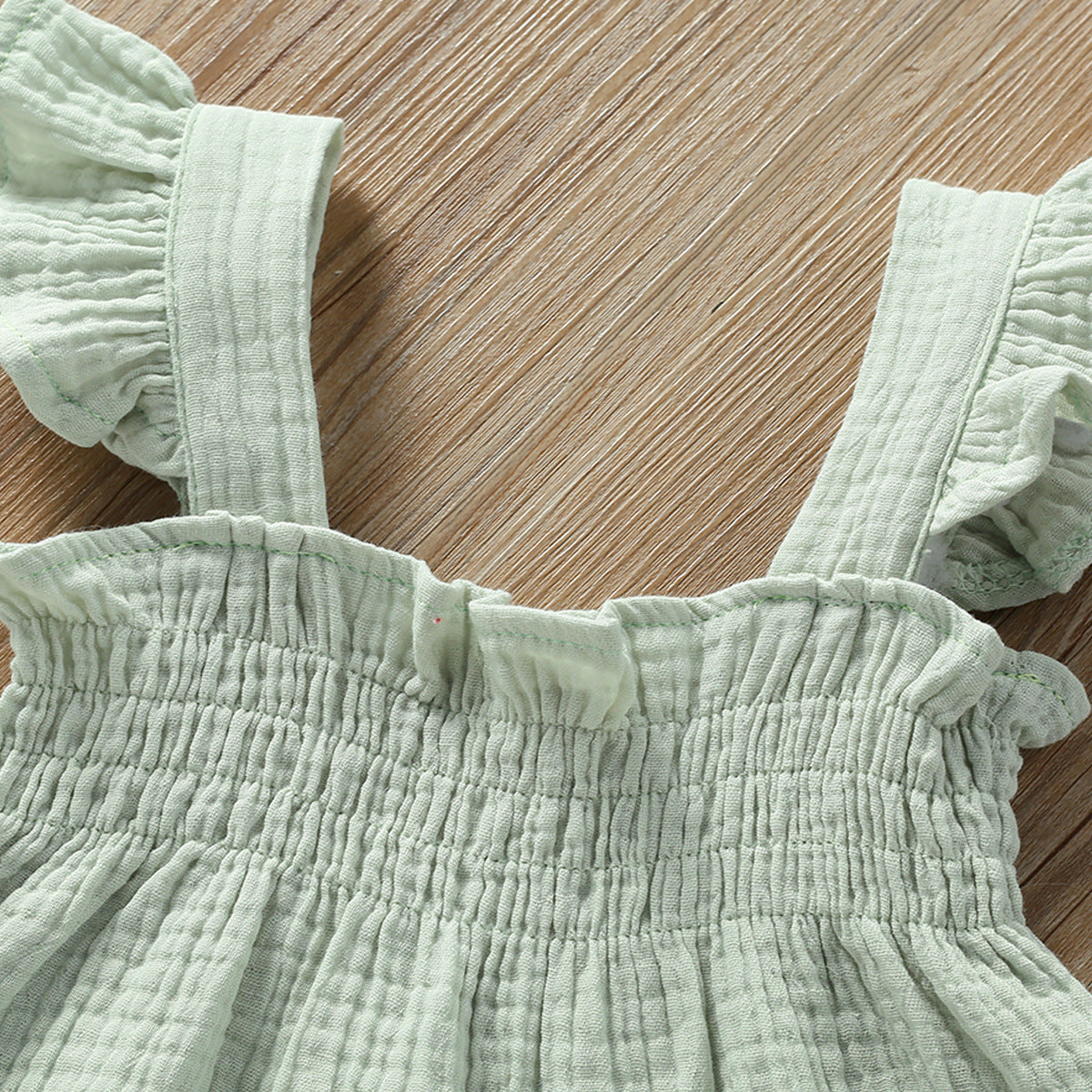 Cute & Comfortable Sleeveless Two-Piece Set for Girls
