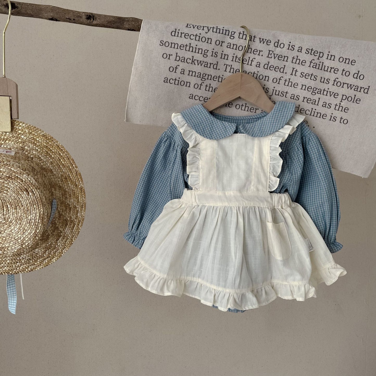 Charming Cotton Jumpsuit & Skirt for Girls
