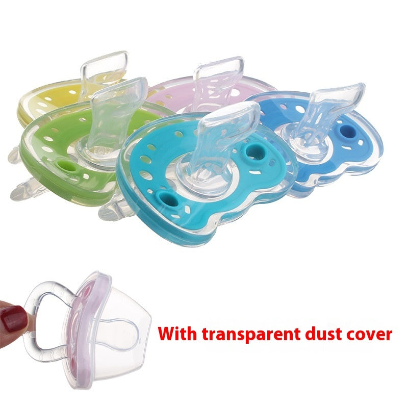 Safe & Comfortable Full Silica Gel Pacifier for Babies