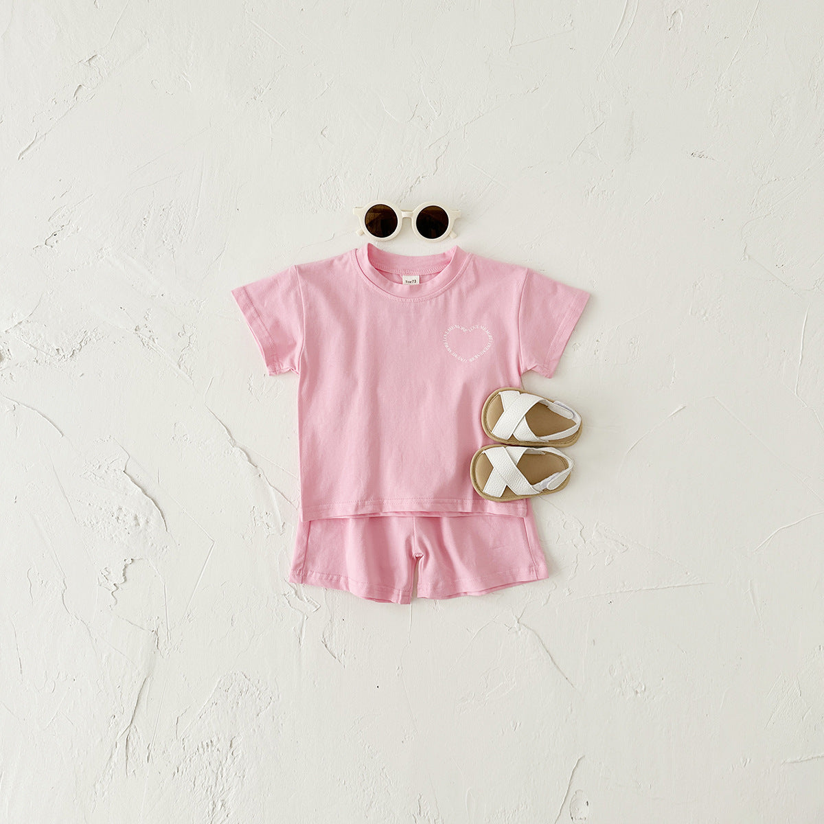 Cute & Comfortable Plaid Two-Piece Set for Babies & Toddlers
